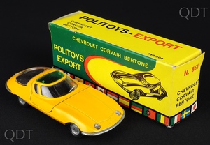 Politoys models 551 chevrolet corvair bertone x175 