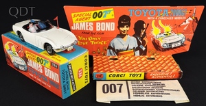 Corgi toys 336 james bond toyota cc218