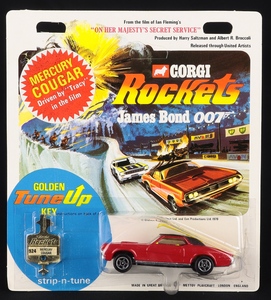 Corgi rockets 924 james bond ohmss mercury cougar cc267