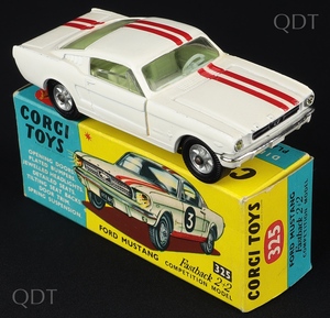 Corgi toys 321 ford mustang cc324