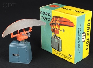 Corgi toys 353 decca asirfield control radar scanner cc494