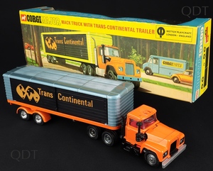 Corgi toys 1100 trans continental mack truck cc495