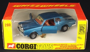 Corgi toys 280 rolls royce silver shadow cc507