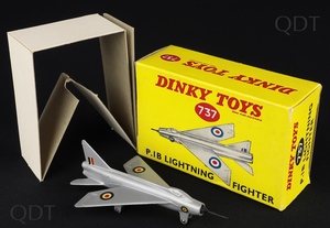 Dinky toys 737 p1b lightning fighter bb690