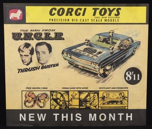 Corgi toys poster man from uncle poster cc536