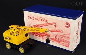 Dinky supertoys 571 grue roulante crane cc596