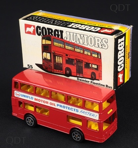 Corgi juniors 55 daimler fleetline bus cc684