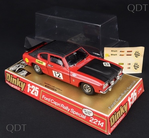 Dinky toys 2214 ford capri rally special cc724