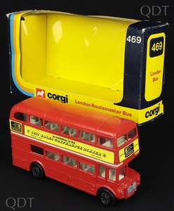 Corgi toys 469 routemaster bus sales conference dinner 1977 cc763