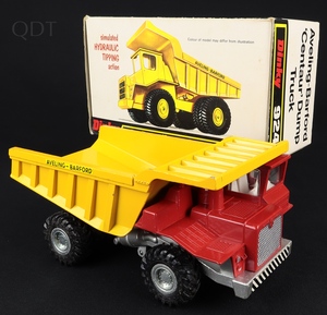 Dinky toys 924 aveling barford centaur dump truck cc837