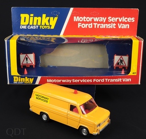 Dinky toys 417 motorway services ford transit van cc844