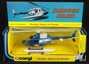 Corgi toys 927 chopper squad jet ranger cc888 front