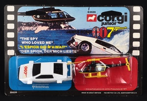 Corgi junior e2529 spy loved me twin pack cc918 front