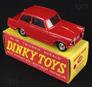 Dinky toys 189 triumph herald cc958 front