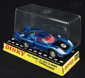 Dinky toys 210 alfa romeo 33 tipo le mans cc998 front