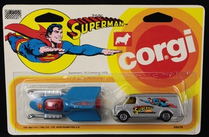 Corgi junior gift set 2506 superman dd4 front