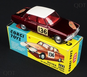 Corgi toys 322 monte carlo rover dd48 front