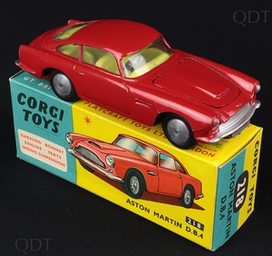 Corgi toys 218 aston martin db4 dd49 front