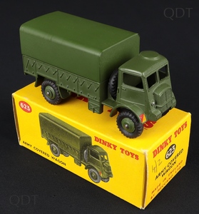 Dinky toys 623 army covered wagon dd65 front