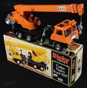 Dinky toys 980 coles hydra truck dd80 front