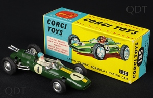 Corgi toys 155 lotus climax formula 1 racing car dd171 front