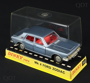 Dinky toys 164 mk 4 ford zodiac dd183 front