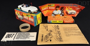 Corgi toys 336 james bond toyota demonstration pack dd228 front