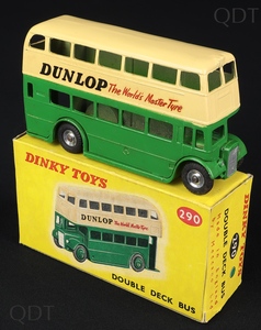 Dinky toys 290 double decker bus dd234 spun