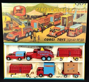 Corgi gift set 23 a chipperfield circus dd260 lead