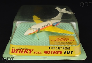 Dinky toys 723 hawker executive jet dd261