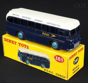 Dinky toys 283 boac coach dd281 front