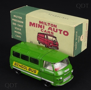 Milton models 322 commer school bus dd286 front