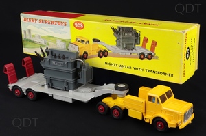 Dinky supertoys 908 mighty antar transformer dd329 front