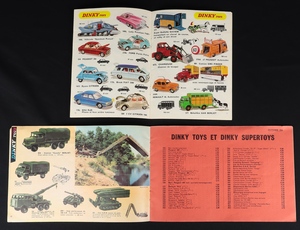 French dinky catalogues dd336 inside