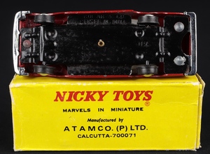 Nicky dinky toys 186 mercedes 220 se dd363 base