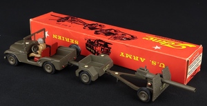 Tekno models 814kp jeep cannon ammunition car dd407 back