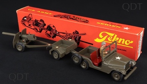 Tekno models 814kp jeep cannon ammunition car dd407 front