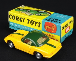 Corgi toys 319 lotus elan dd411 back