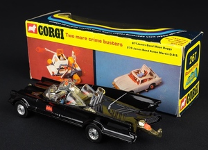 Corgi toys 267 batmobile dd415 back