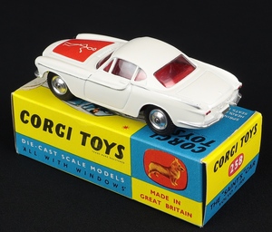 Corgi toys 258 saints car volvo p1800 dd466 back