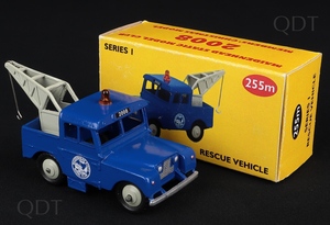 Pp copy models dinky 455 rescue vehicle dd455 front 