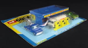 Corgi juniors 3008 service station set dd475 side