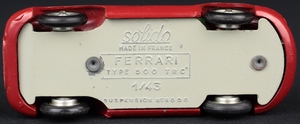 Solido models ferrari type 500 dd497 base
