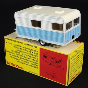 French dinky toys 564 caravan dd517 back