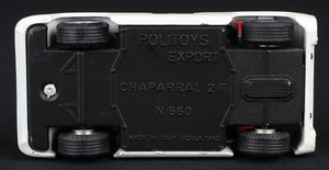 Politoys models 560 chaparral x180 base