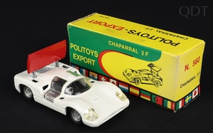 Politoys models 560 chaparral x180 front