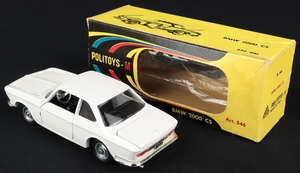 Politoys models 546 bmw 2000 cs x184 back