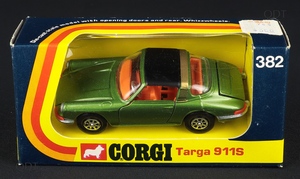 Corgi toys 382 porsche targa 911s dd539 front