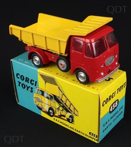 Corgi toys 458 erf earth dumper cc791 front