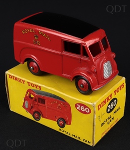 Dinky toys 260 royal mail van cc797 front
